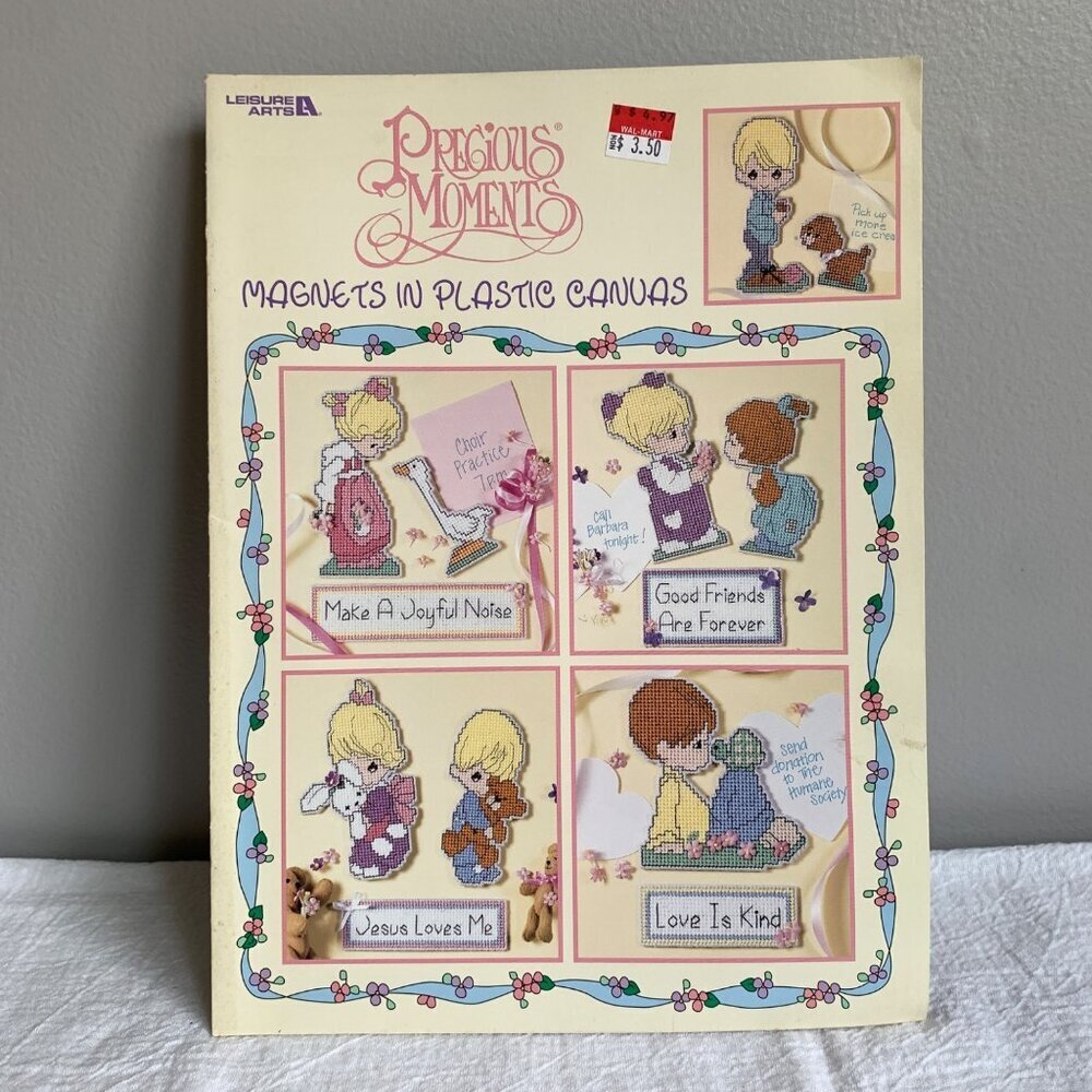 Precious Moments Magnets Plastic Canvas Patterns